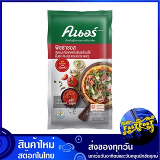 พิซซ่าซอส สูตรมะเขือเทศเข้มข้นพร้อมใช้ 1 กก. คนอร์ Knorr Rich Pizza Tomato Sauce ซอส ซอสมะเขือเทศ ซอสมะเขือ ซอสพิซซ่า พิ