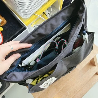 Boy relife charcoal navy bag กระเป๋าสะพายข้าง รุ่นบอย สีกรมดำ