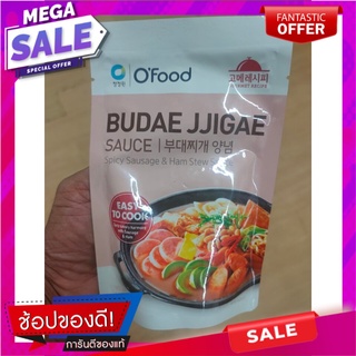 บูเดชิเก ซอสสำเร็จ​รูป หม้อไฟเกาหลี ซุปบูเดชิเก 140g. BUDAE JJIGAE SAUCE 140g. Budae Shigae Instant Sauce Korean Hot Pot