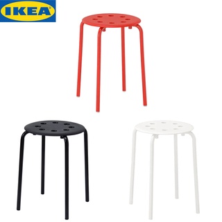 IKEA MARIUS มาริอุส เก้าอี้สตูล, ซ้อนเก็บได้ ไม่เปลืองพื้นที่จัดเก็บ 45 ซม.