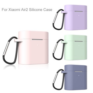 เคสหูฟังบลูทูธไร้สาย TPU พร้อมตะขอ สําหรับ Xiaomi Mi Air 2 Airdots Pro 2 TWS