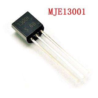 NOVO อุปกรณ์ทรานซิสเตอร์ทรานซิสเตอร์ Mje13001 E13001 13001 Triode To-92 100 ชิ้น/ชุด