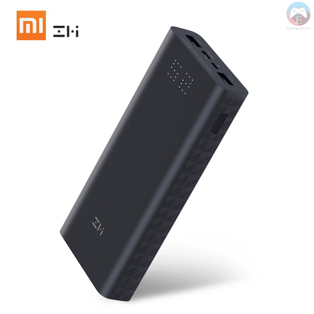 Xiaomi Zmi Aura Qb 2 พาวเวอร แบงค 000 Mah 27 W รองร บการชาร จ Usb 4 0 Usb C Micro Usb สองทาง Shopee Thailand