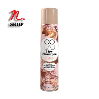 ดรายแชมพู สูตรแกรม COLAB Glam Dry Shampoo 200ml.