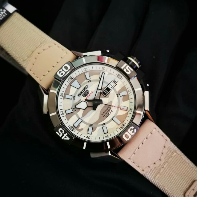 Seiko 5sport Camouflage Japan