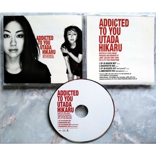 💿 CD UTADA HIKARU : ADDICTED TO YOU 💖🖤