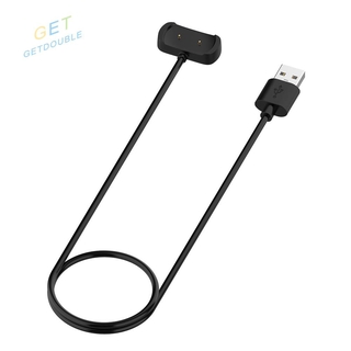 Getdouble 1m สายชาร์จ Usb สําหรับ Huami Amazfit T - Rex Pro / Zep E / Zep Z