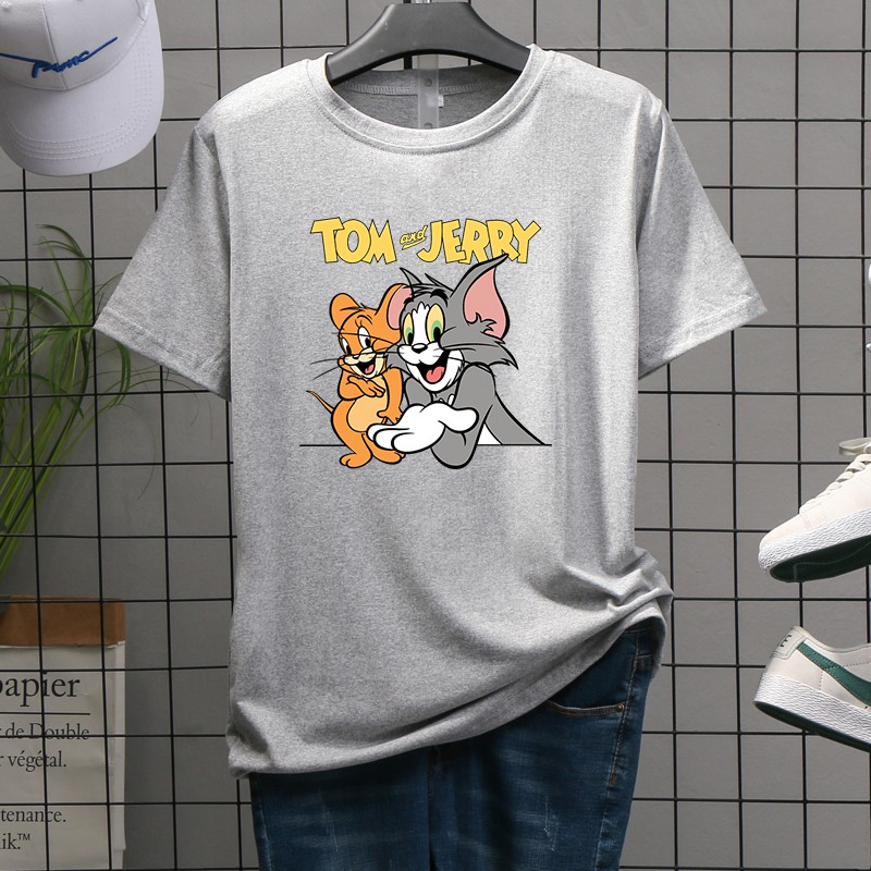 พร้อมส่ง เสื้อยืดคอกลมแฟชั่น unisexลายยอดฮิตลาย T-308