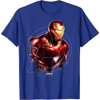 เสื้อยืด พิมพ์ลายกราฟิก Marvel Avengers Endgame Iron Man สําหรับผู้ชาย