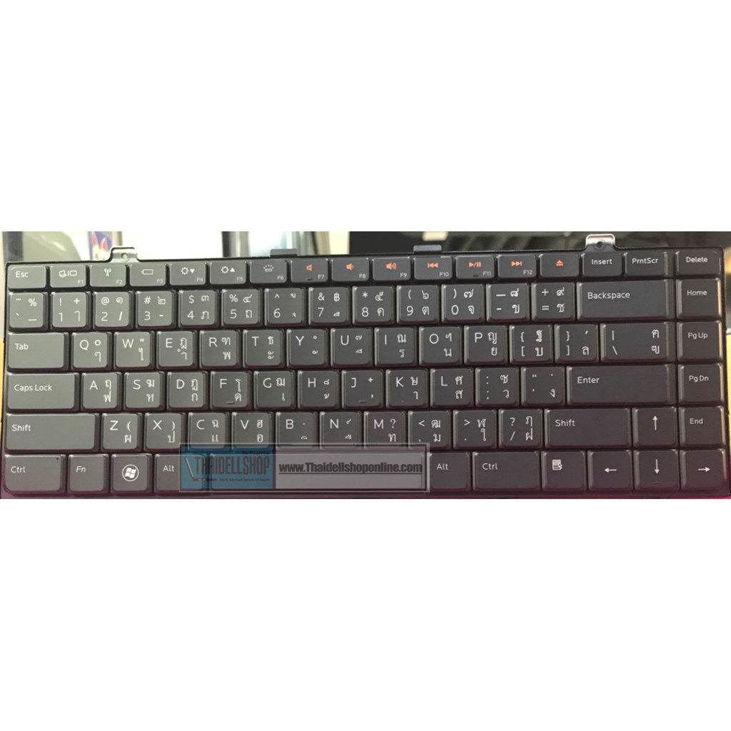 Keyboard T/E Dell XPS 14 L401x XPS 15 L501X, Dell Studio 1450,1457,1458 (Original Dell) มีไฟ
