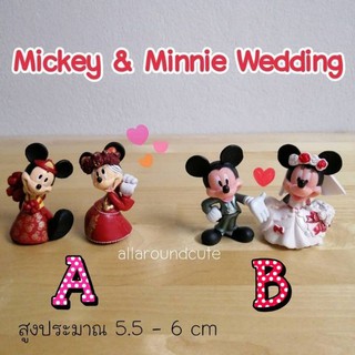 โมเดลมิกกี้ มินนี่ คู่แต่งงาน Mickey Minnie