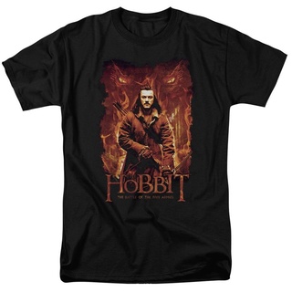 คอตต้อนคอกลมเสื้อยืดลําลอง ลาย Hobbit Fates เข้ากับทุกการแต่งกาย สําหรับผู้ชาย S-3X 709271S-5XL