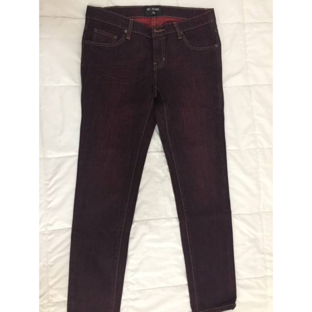 Used Mac jeans lady #burgandy red size29