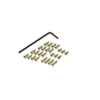 Butten HEX Screw Set(MR-03/Nickel) MZW440