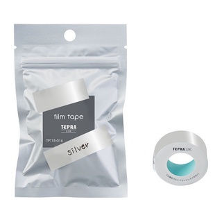 Tepra Lite เทปฟิล์มสีเงิน Tpt15-016