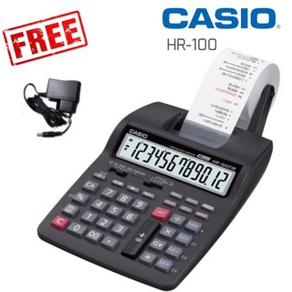 CASIO เครื่องคิดเลขพิมพ์กระดาษคาสิโอ​ CASIO​ HR-100 12Digits