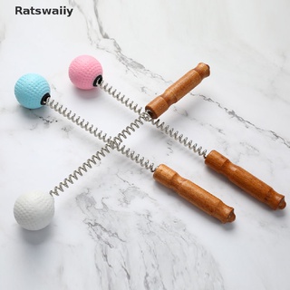 Ratswaiiy Hand-held Knee Massager Stick Golf Massage Hammer Massager for Body Massage SG