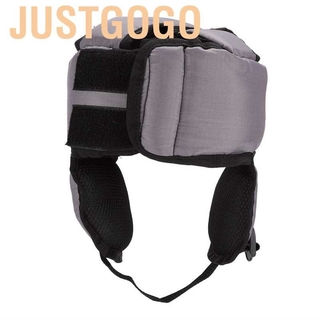 [Ready Stock] Justgogo หมวกกันน็อคป้องกันการชนสําหรับผู้สูงอายุ