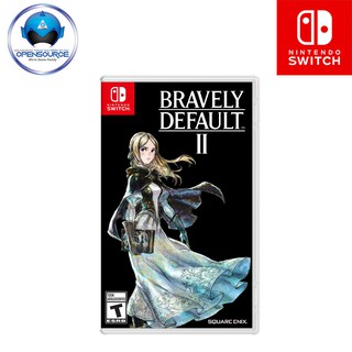 Nintendo Switch: แผ่นเกม Bravely Default II (US Z1 แท้) สินค้าพร้อมส่ง สินค้ามือหนึ่ง