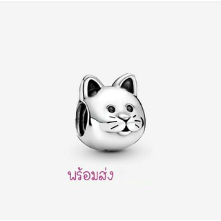 Pandora silver charm**หน้าแมว