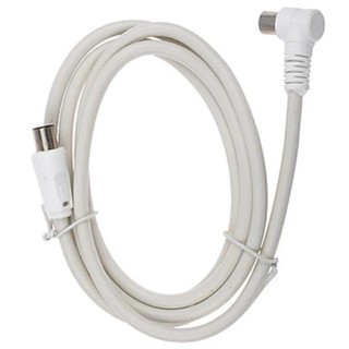 TV cable 3M สายอากาศ รับสัญญาณโทรทัศน์ 3 เมตร (White)