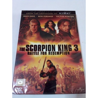 DVD THE SCORPION KING 3 BATTLE FOR REDEMPTION.