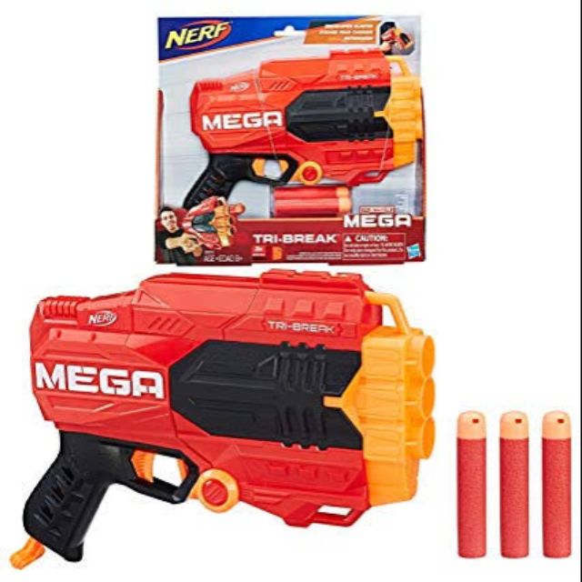 NERF MEGA TRI BREAKS blaster