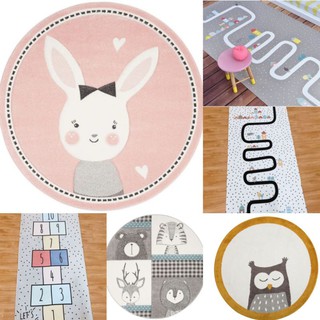 Babyinstyle พรม​ห้องเด็ก เสื่อรองคลาน​ มีกันลื่น​​ พรมปูห้องเด็ก​ พรมแต่งห้อง สามารถใช้เล่นเพื่อเสริมสร้างจินตนาการ