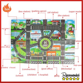 ของเล่น แผนที่รถยนต์ กันน้ํา สําหรับเด็ก