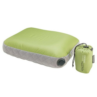 COCOON AIR CORE PILLOW ULTRA LIGHT 28x38 CM SYN/NYLN/MCFBR - WASABI/GREY - หมอนเดินทางเป่าลม