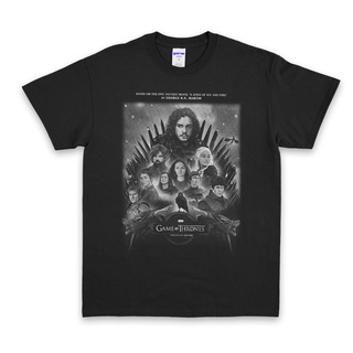 เสื้อยืดสีขาวเสื้อยืด พิมพ์ลาย Game of Thrones House of The Dragons Game of Thrones สําหรับผู้ชาย ส่งฟรีS-4XL