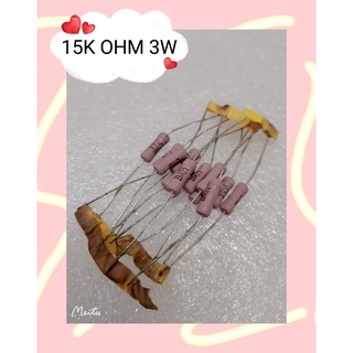 15K OHM 3W  2ชิ้น/1ชุด