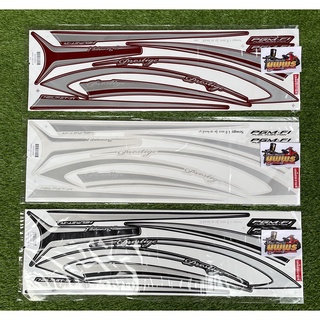 สติ๊กเกอร์สกู๊ปปี้ไอ ปี2012 รุ่น10 สติ๊กเกอร์SCOOPY-I ปี2012 รุ่น10 (เคลือบเงาแท้) มีทุกสี