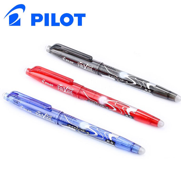 Pilot Frixion Ball ปากกาเจลลบได้แบบปลอก ขนาด 0.5 mm. Set 3 สี และ 5 สี