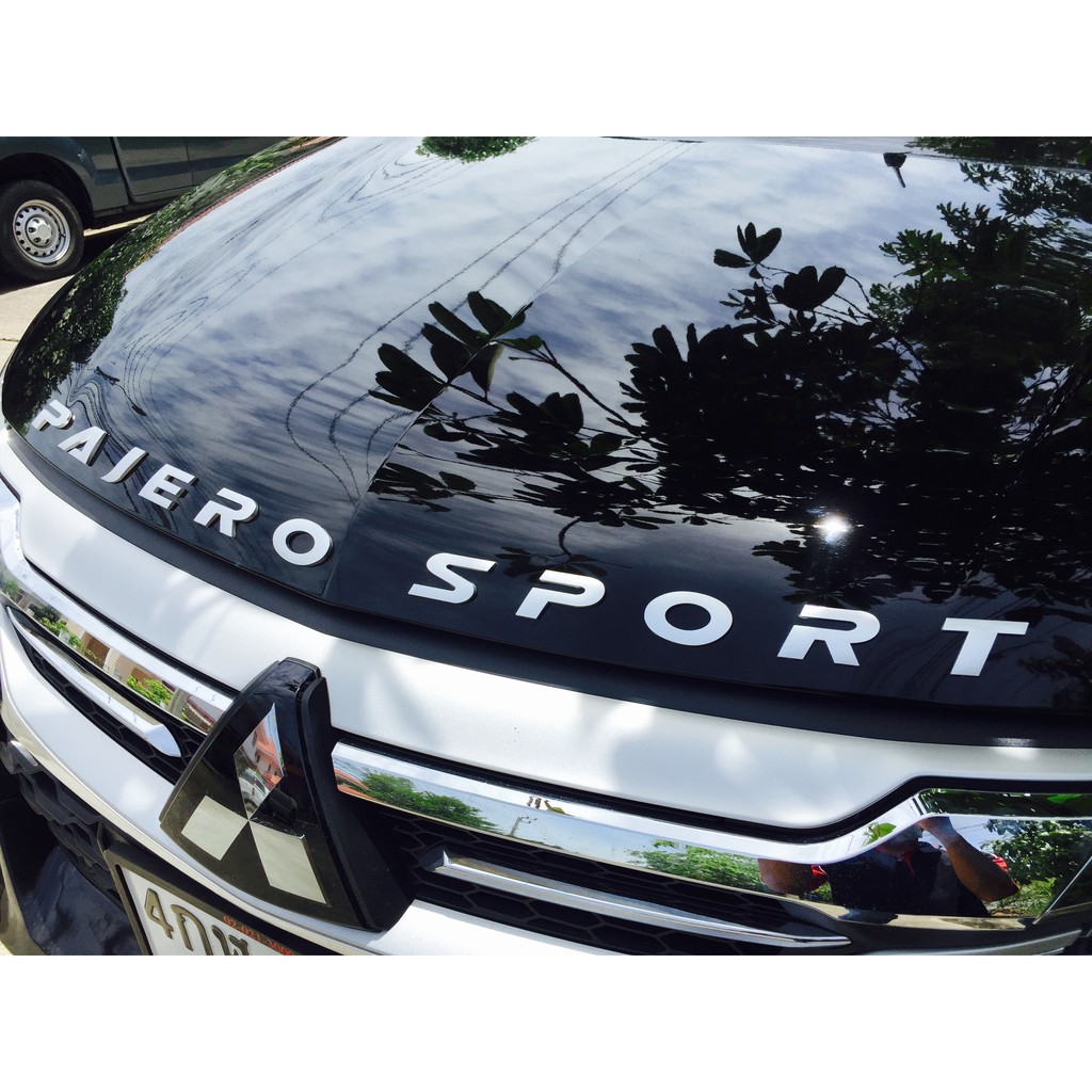 🔥โค้ดVISA946ลด15%🔥ตัวหนังสือ ตัวนูนติดรถ Pajero Sport - รูปที่ 7