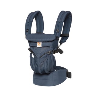 Ergobaby เป้อุ้มรุ่น Omni 360 ผ้าระบายความร้อน Cool Air Mesh สี Midnight Blue EGBCS360PMIDBLU