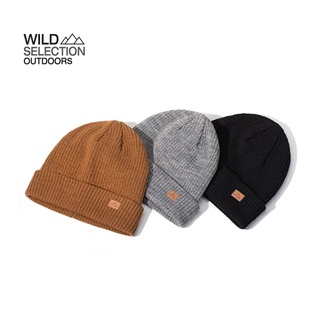 หมวกไหมพรม Naturehike หมวก  Wool Flanging Knit Hat NH21FS553