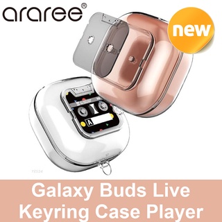 ARAREE Galaxy Buds Live Keyring Case Player UV Coating PC Material Korea