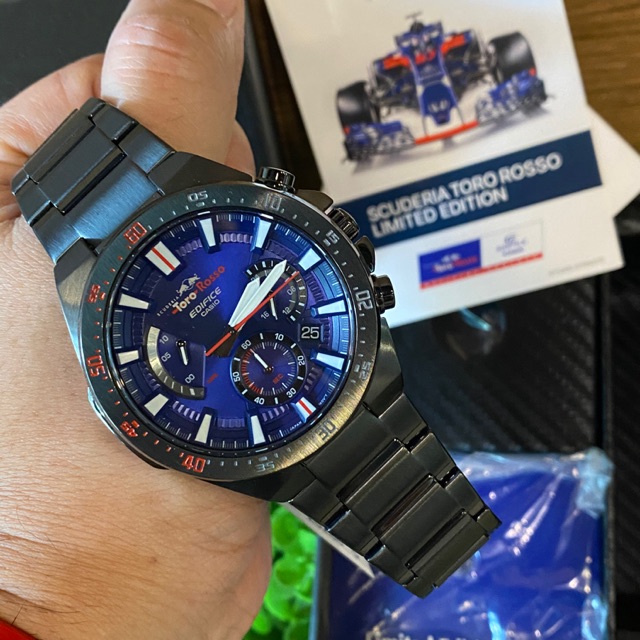 casio edifice toro rosso review