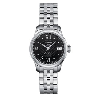 Tissot Le Locle Automatic ทิสโซต์ เลอ โลค ออโต้ สีดำ เงิน T41118356 นาฬิกาผู้หญิง