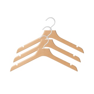 MUJI (มูจิ) ไม้แขวนเสื้อ Wooden thin hanger