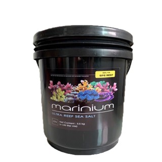 เกลือสูตรพิเศษสำหรับเลี้ยงปะการังเเละปลา Marinium Ultra Reef Sea Salt 5.5 kg.