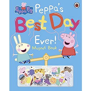 Peppa Pig: Peppas Best Day Ever: Magnet Book (Peppa Pig) [Hardcover]สั่งเลย!! หนังสือภาษาอังกฤษมือ1 (New)