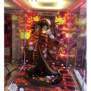 Kadokawa Tokisaki Kurumi Date A Live Alluring Kimono โมเดลตุ๊กตาพีวีซีของเล่นสําหรับเด็ก 23ซม.