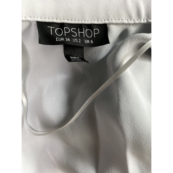 Topshop ของแท้💯 จั๊มสูทกางเกงขายาว มือสอง