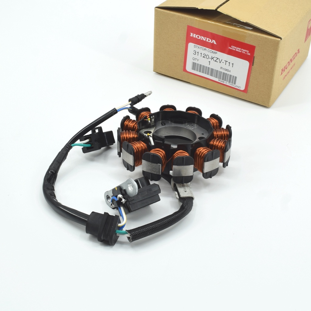 ขดลวดสเตเตอร์/มัดไฟ แท้ศูนย์ฮอนด้า ดรีม110i สตาร์ทมือ (น๊อต2ตัว) Mitsuba 31120-KZV-T11 ราคา ถูกที่สุด ดีลบีเคเค แกลเลอรีภาพที่ 3