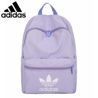 * โปรโมชั่นสินค้าพร้อมส่ง * Adidas กระเป๋าเป้สีม่วงชมพูแดงกระเป๋านักเรียนกระเป๋าผู้ชายและผู้หญิง