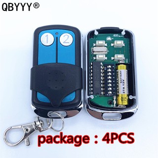 QBYYY 4 ชิ้นที่มีคุณภาพสูง 5326 330 เมกะเฮิร์ตซ์Autogateเปลี่ยนกรมทรัพย์สินทางปัญญาสวิทช์ควบคุมระยะไกลKeyfobสำหรับสิงคโปร์มาเลเซีย