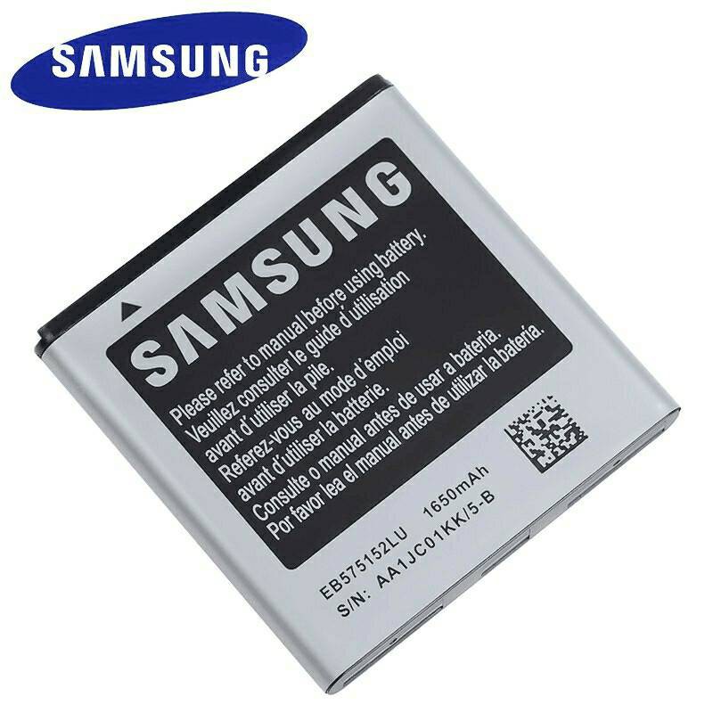 แบตเตอรี่ Samsung Galaxy S I9000 I9001 I9003 I589 I8250 I919 D710 I779 i9105 EB575152LU EB575152VA/VU 1650