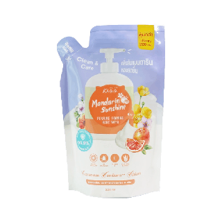 Malissa Kiss Perfume Foaming Hand Wash Mandarin Sunshine 220ml. มาลิสสาคิส โฟมล้างมือ แบบเติม (Refill)